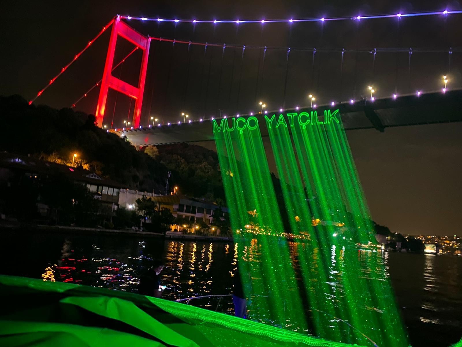 LAZER SHOW ORGANİZASYONLARIMIZ HER ZAMAN SIRADIŞI OLDU...